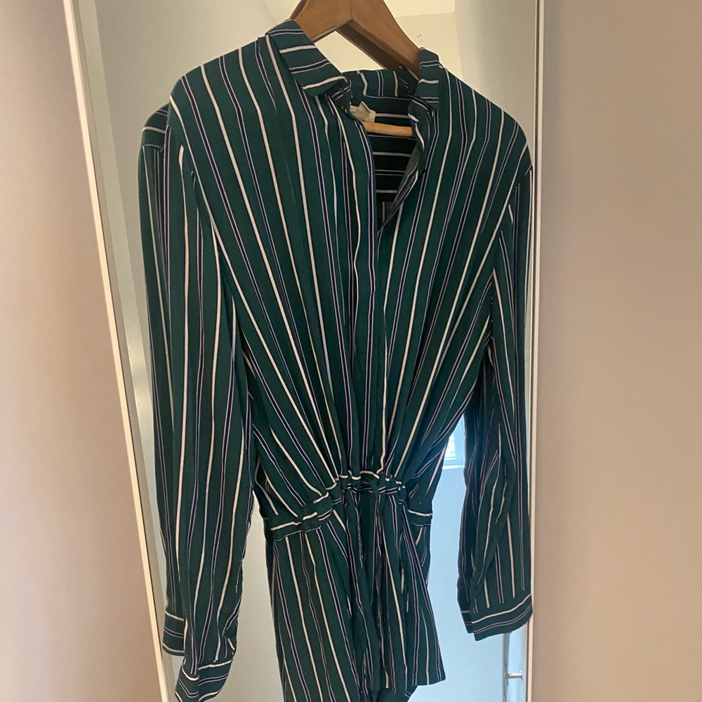Striped romper